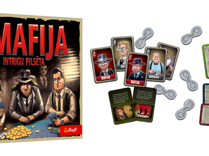 TREFL Mafia board game (in Latvian lang.)