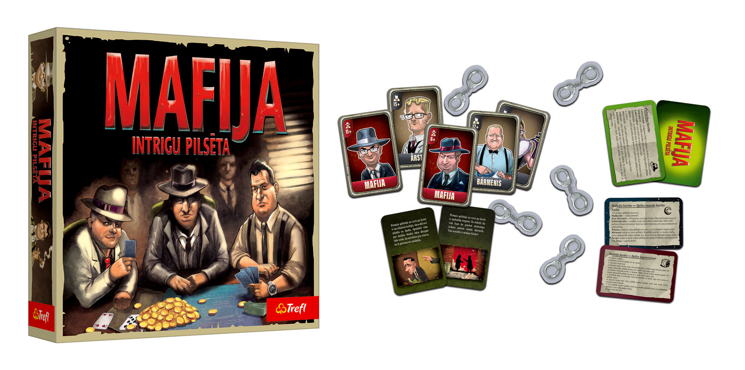 TREFL Mafia board game (in Latvian lang.)