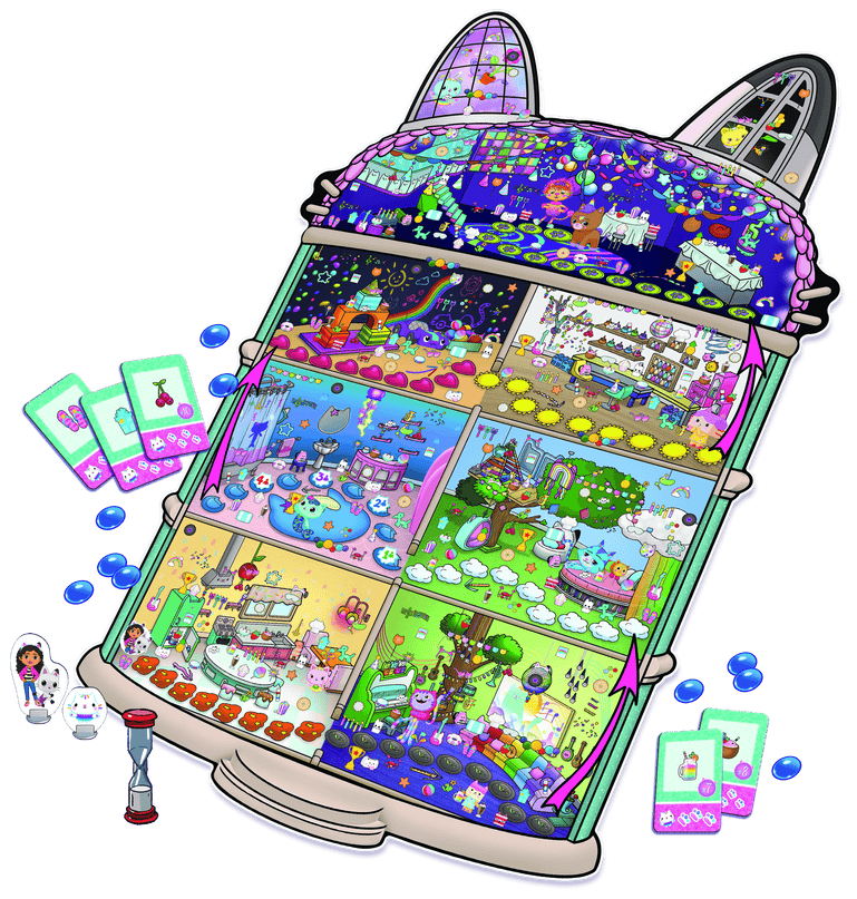 TREFL GABBY´S DOLLHOUSE lauamäng Spy Guy