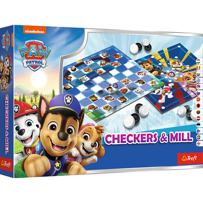 TREFL PAW PATROL lauamängud kabe ja veski