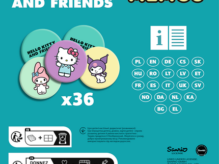TREFL HELLO KITTY Memo 36 Hello Kitty