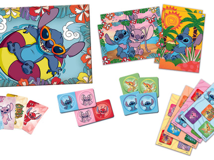 TREFL DISNEY STITCH lauamängude komplekt 8in1 Mix&play