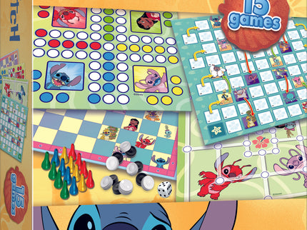 TREFL DISNEY STITCH lauamängude komplekt 15-ühes