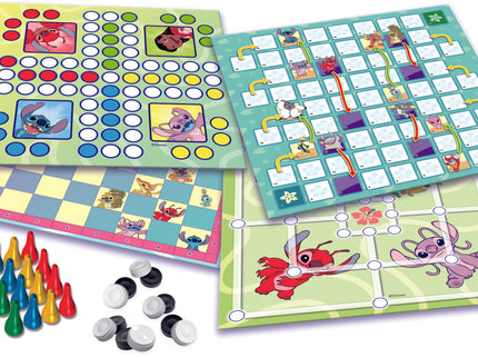 TREFL DISNEY STITCH lauamängude komplekt 15-ühes