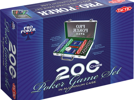 TACTIC Kaardimäng Pro Poker 200