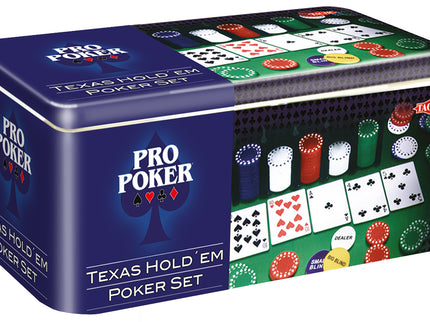 TACTIC Pro Pokker Texas Hold´em pokkeri komplekt