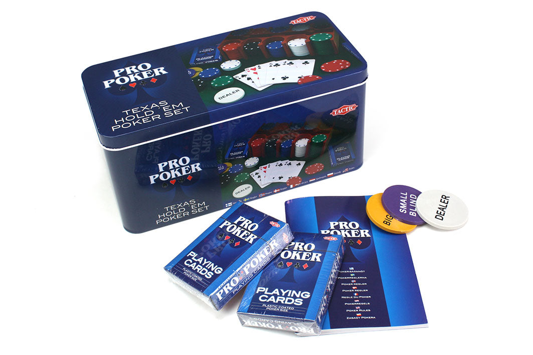 TACTIC Pro Pokker Texas Hold´em pokkeri komplekt