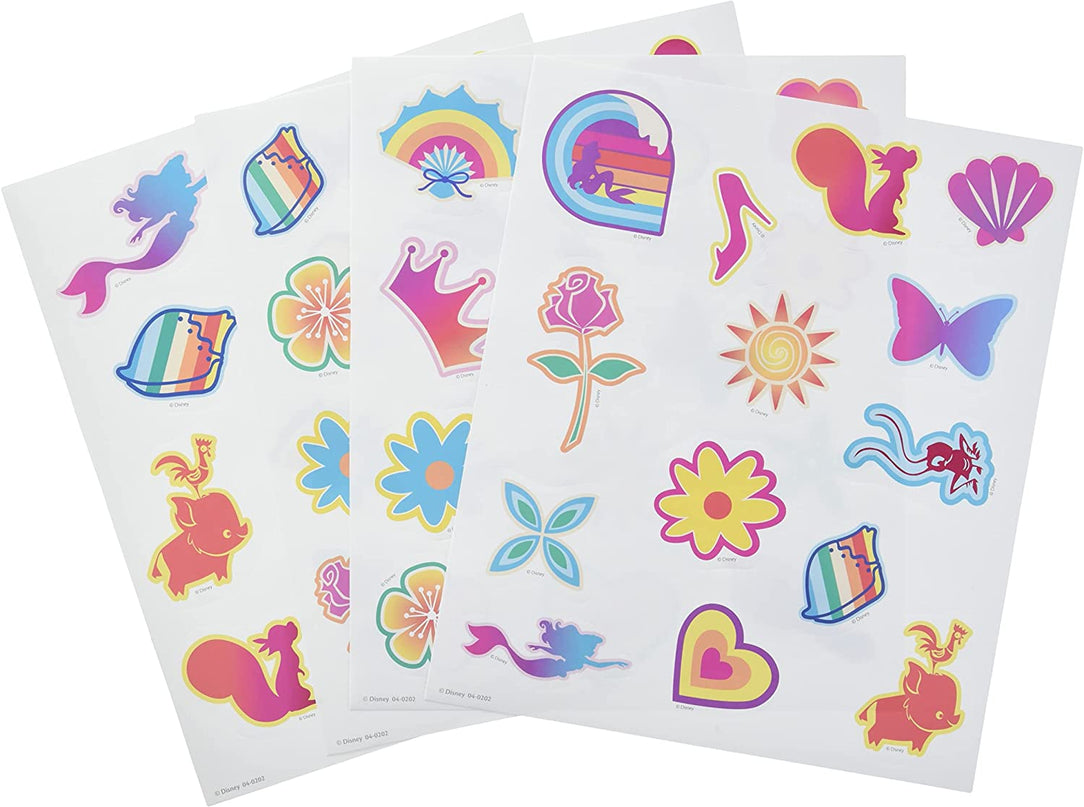 CRAYOLA Värvi- ja kleebisteraamat Printsessid