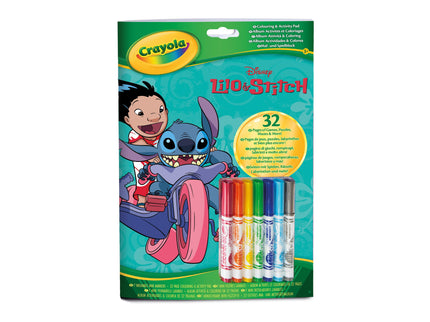 CRAYOLA Lilo&Stitch Värvimis- ja tegevusraamat