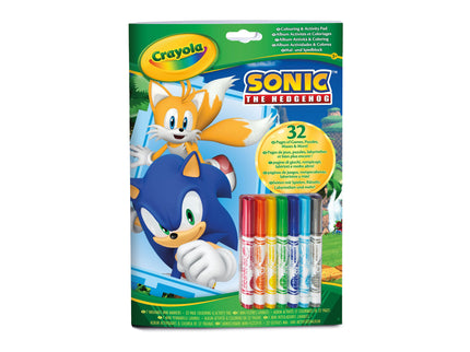 CRAYOLA SONIC Värvimis- ja tegevusraamat