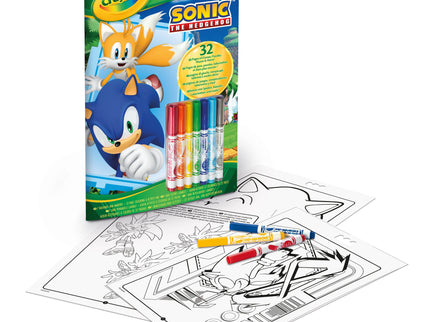CRAYOLA SONIC Värvimis- ja tegevusraamat