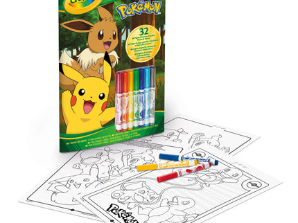 CRAYOLA POKEMON Värvimis- ja tegevusraamat