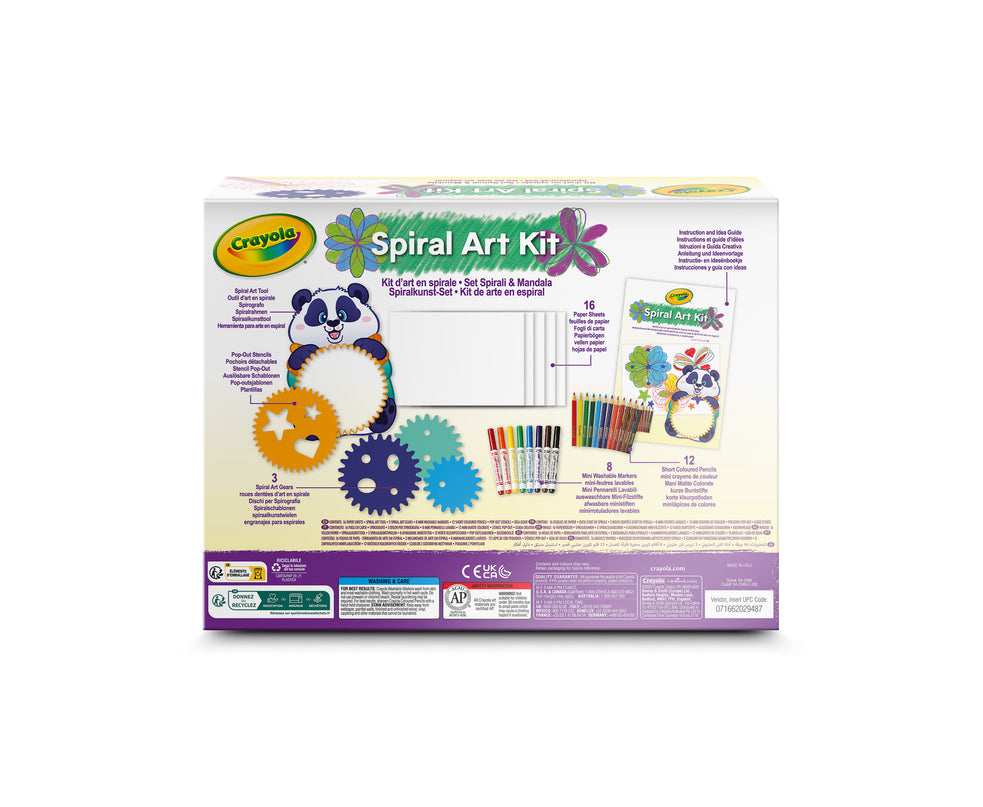 CRAYOLA Mandala valmistamise komplekt