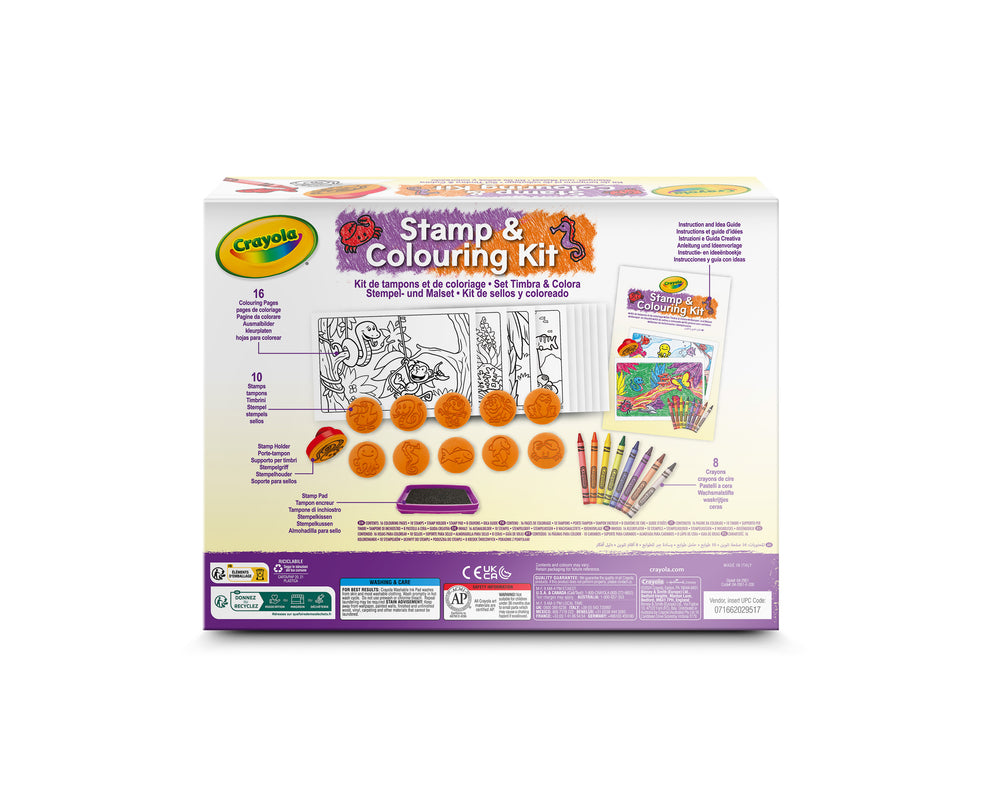 CRAYOLA Värvimiskomplekt templitega