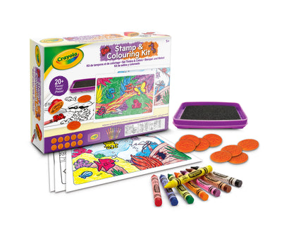 CRAYOLA Värvimiskomplekt templitega