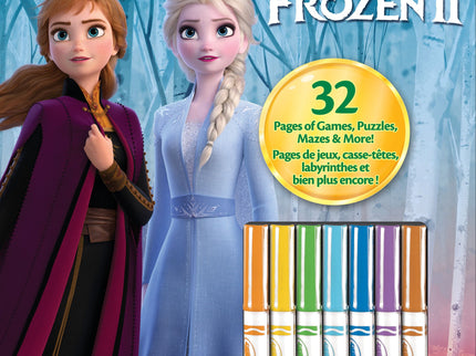 CRAYOLA Frozen 2 Värvimis- ja tegevusraamat