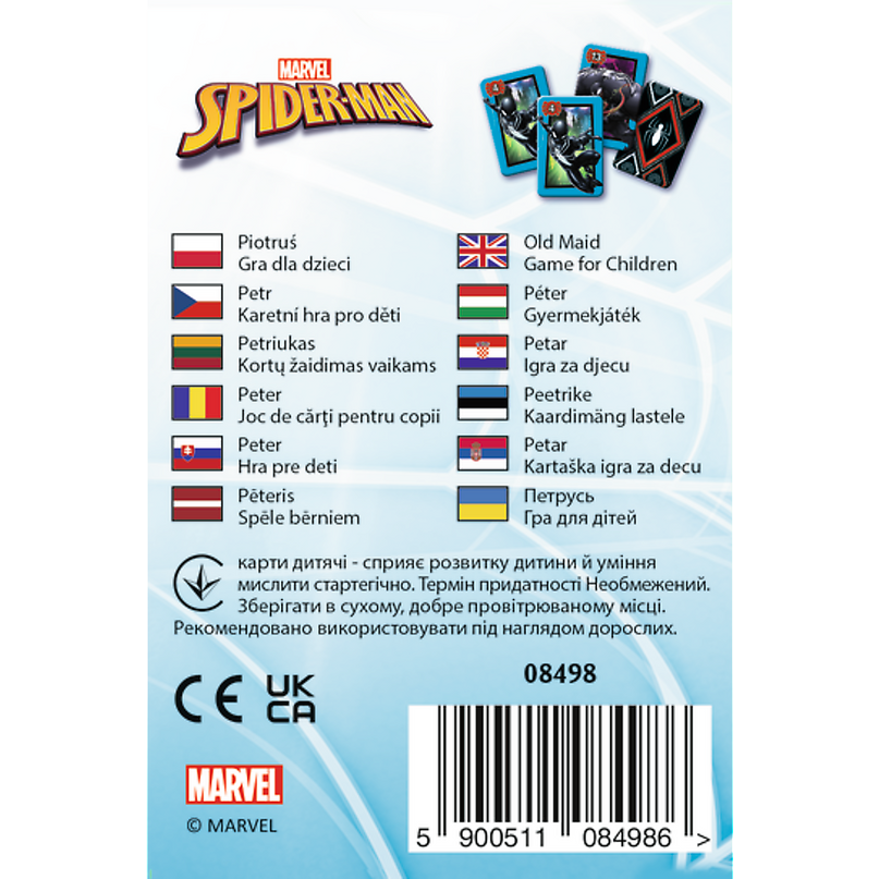 TREFL SPIDER-MAN Kaardimäng Ämblikmees