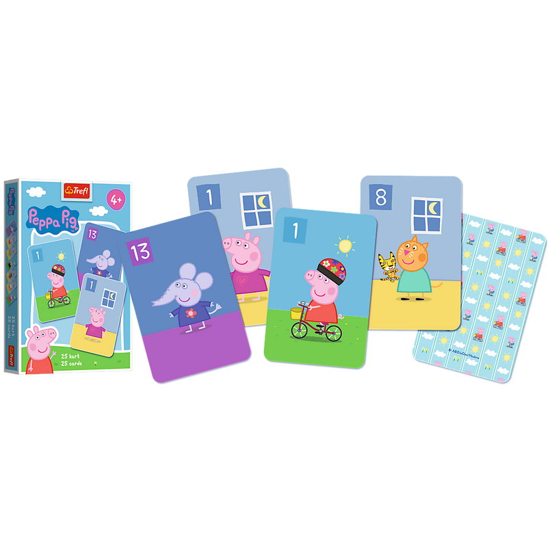 TREFL PEPPA PIG Kaardimäng Põrsas Peppa
