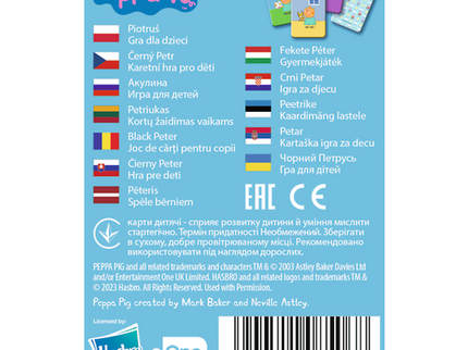 TREFL PEPPA PIG Kaardimäng Põrsas Peppa