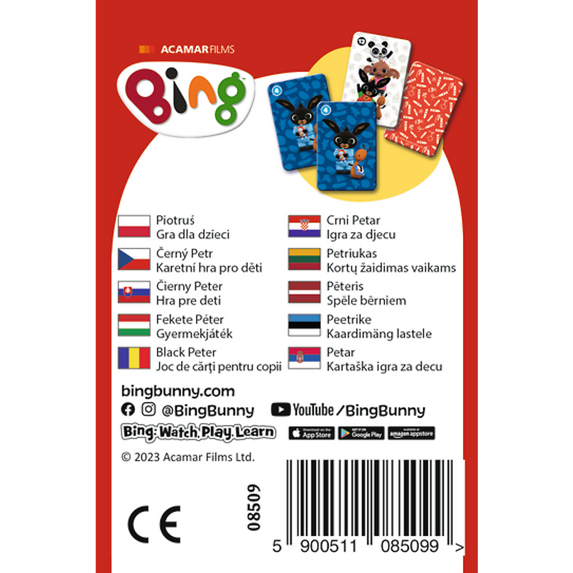 TREFL BING Kaardimäng