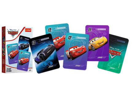 TREFL CARS Kaardimänguautod