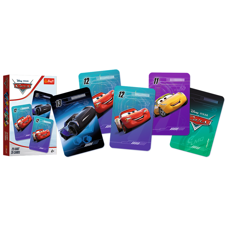 TREFL CARS Kaardimänguautod