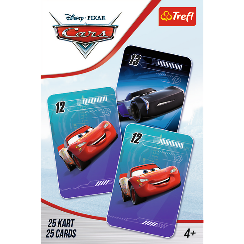 TREFL CARS Kaardimänguautod