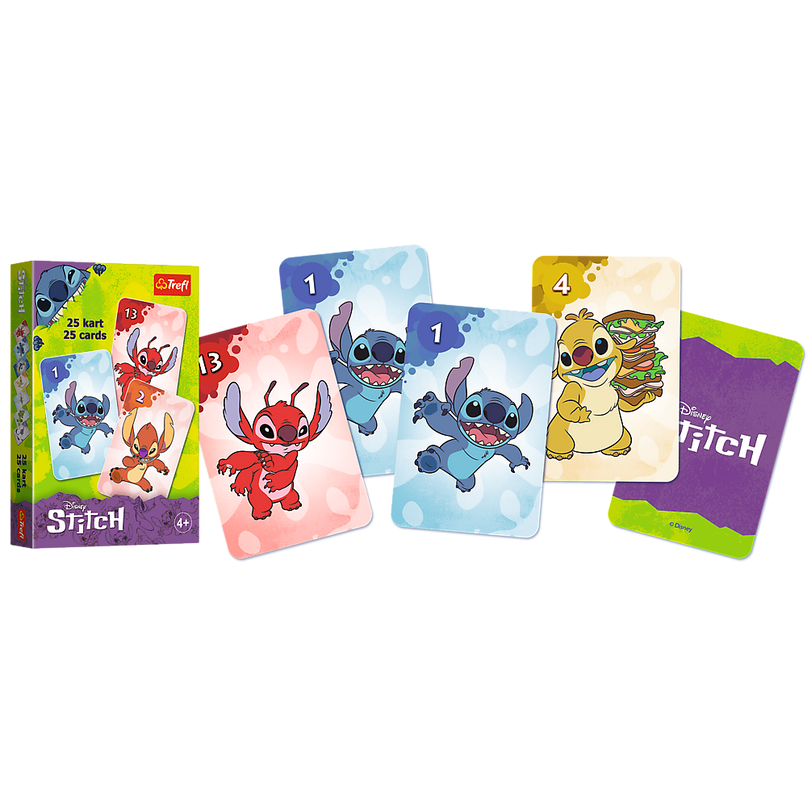 TREFL DISNEY STITCH Kaardimäng