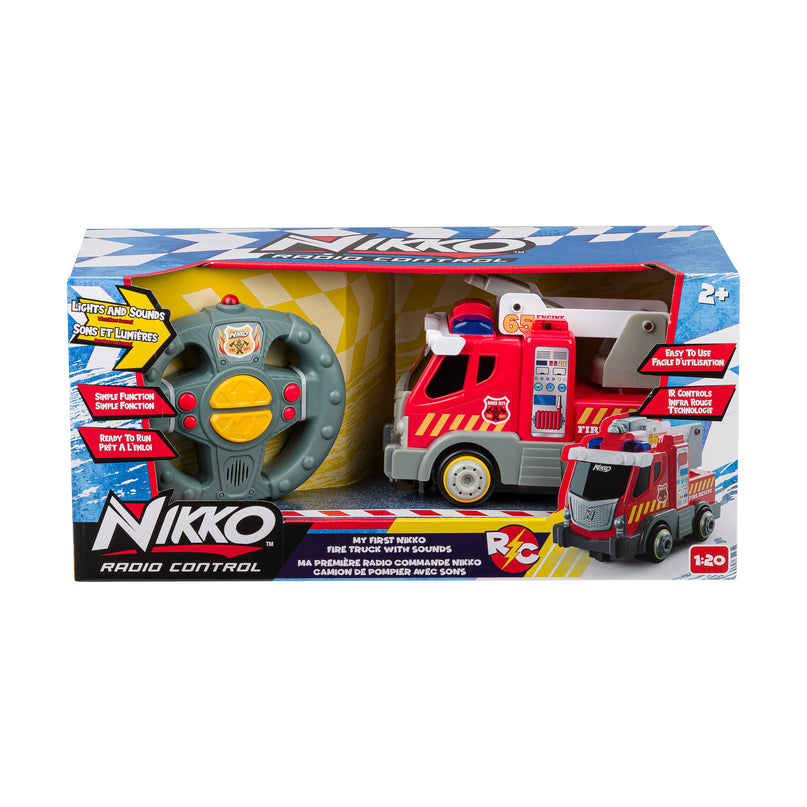 NIKKO raadioteel juhitav auto My First RC - Tuletõrjeauto, skaala 1:20