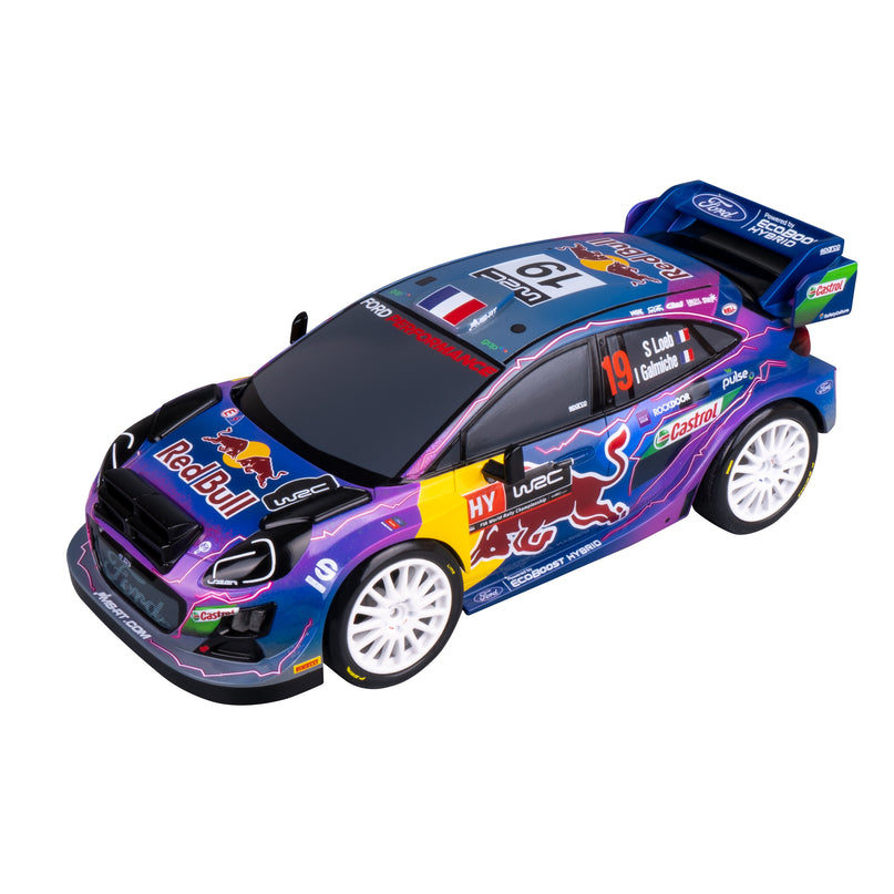 NIKKO raadioteel juhitav auto Night Mode - M-Sport Ford Puma Hybrid Rally1 #19 Loeb, skaala 1:18