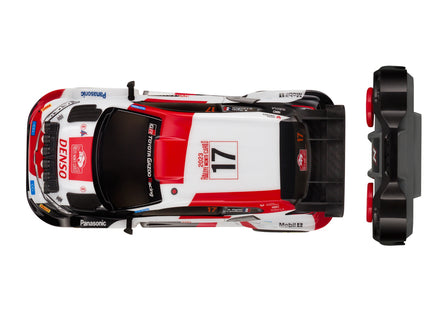 NIKKO raadioteel juhitav auto Night Mode - Toyota Gazoo Racing - Ogier, skaala 1:18