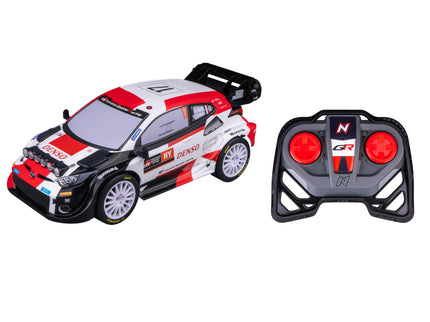 NIKKO raadioteel juhitav auto Night Mode - Toyota Gazoo Racing - Ogier, skaala 1:18