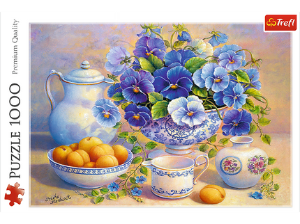 TREFL Pusle Sinised lilled, 1000 osa