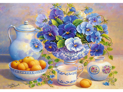 TREFL Pusle Sinised lilled, 1000 osa