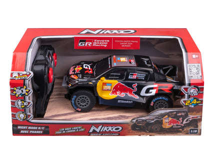 NIKKO Raadioteel juhitav Toyota GR Dakar #206 Lucas Moraes, skaala 1:18