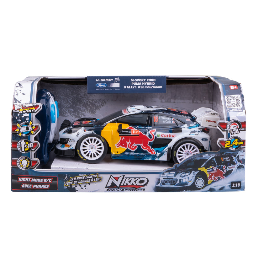NIKKO Raadioteel juhitav M-Sport Ford Puma #16 Formaux, skaala 1:18
