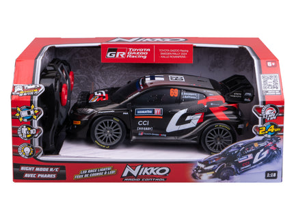 NIKKO Raadioteel juhitav Toyota GR #69 Rovanperä, skaala 1:18
