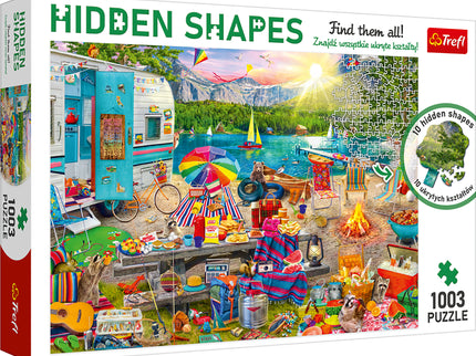 TREFL HIDDEN SHAPES Pusle Matkaauto reis