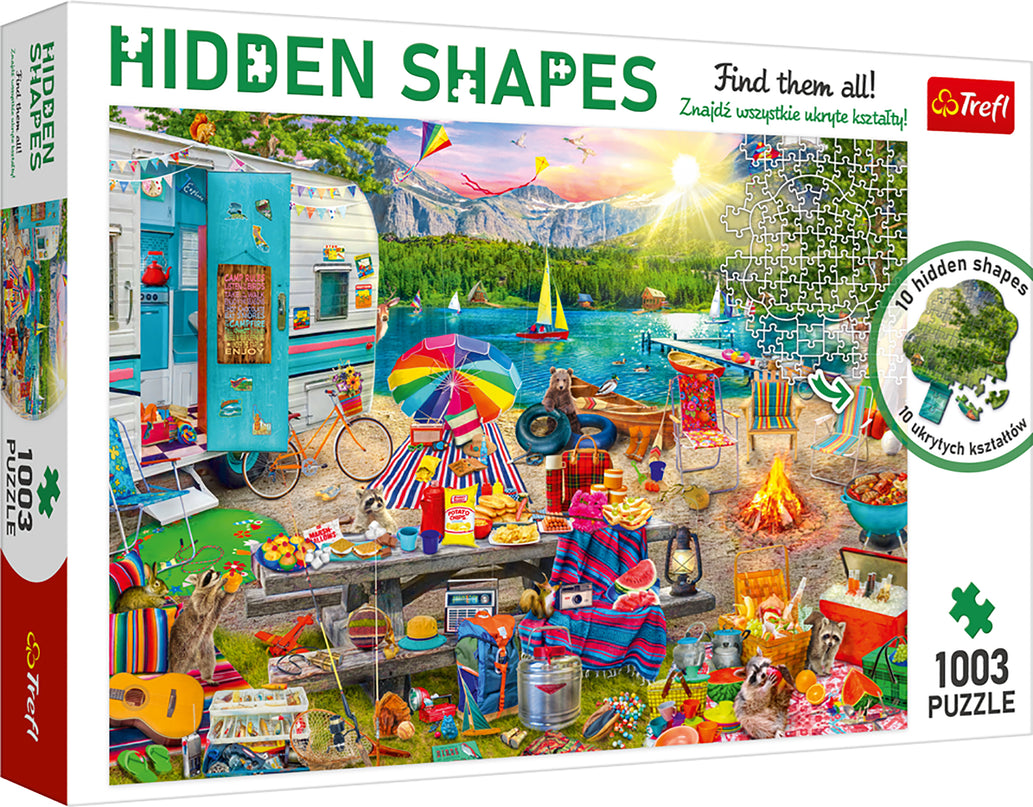 TREFL HIDDEN SHAPES Pusle Matkaauto reis