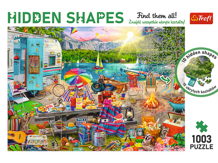 TREFL HIDDEN SHAPES Pusle Matkaauto reis