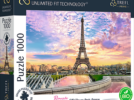 TREFL Prime pusle päikeseloojang Eiffeli torn, 1000 osa