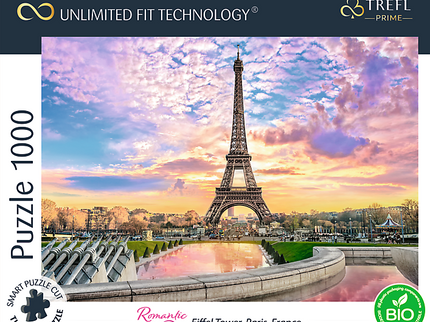 TREFL Prime pusle päikeseloojang Eiffeli torn, 1000 osa