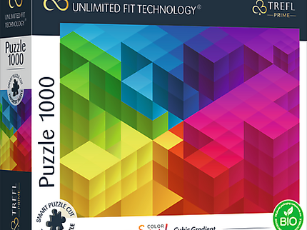 TREFL Prime pusle Color Splash Cubic Gradient, 1000 osa