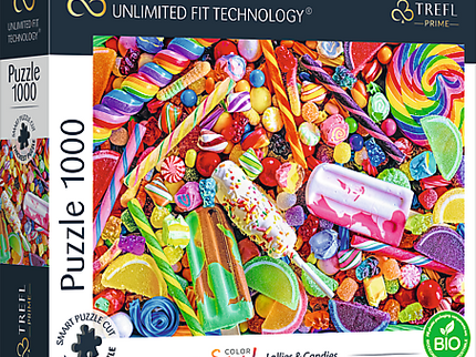TREFL Prime pusle Color Splash Cubic Gradient Kommid, 1000 osa