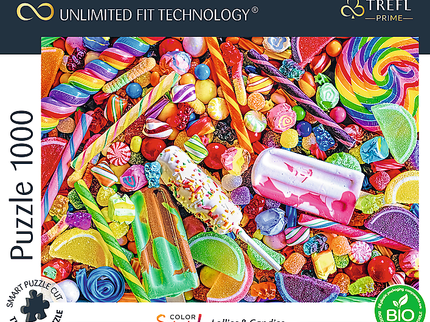 TREFL Prime pusle Color Splash Cubic Gradient Kommid, 1000 osa