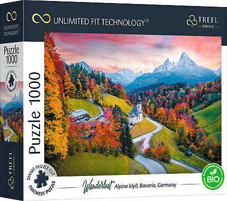 TREFL Prime pusle Wanderlust Bavaria, 1000 osa