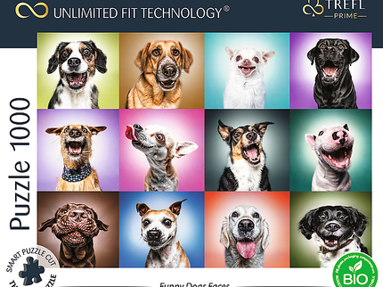 TREFL Prime pusle Naljakad koerad, 1000 osa