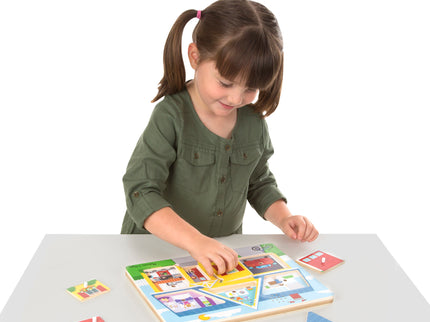 MELISSA & DOUG Pusle "Häälega Maja"