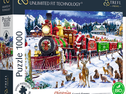 TREFL Prime pusle Jõuluaeg: Jõuluvana Ekspress, 1000 osa