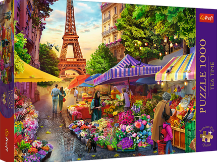 TREFL Premium Plus pusle Pariisi lilleturg, 1000 osa